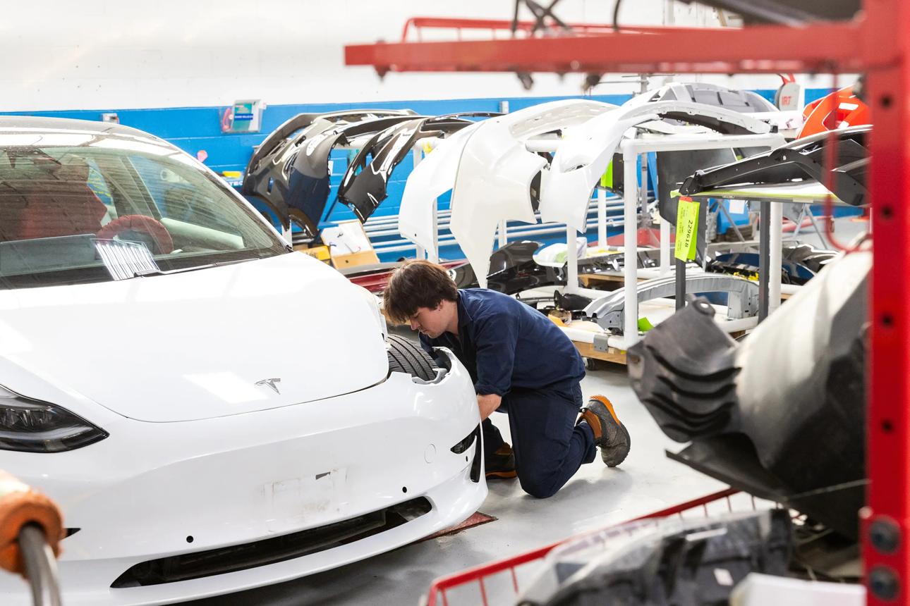 EV Bumper Replacement