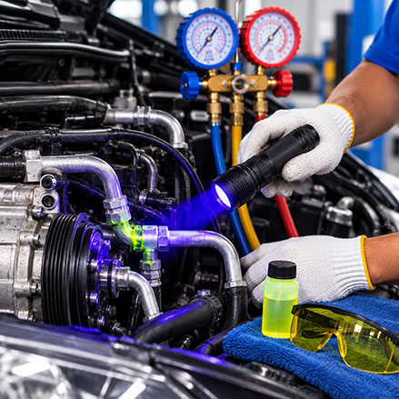 Car Aircon Leak Detection