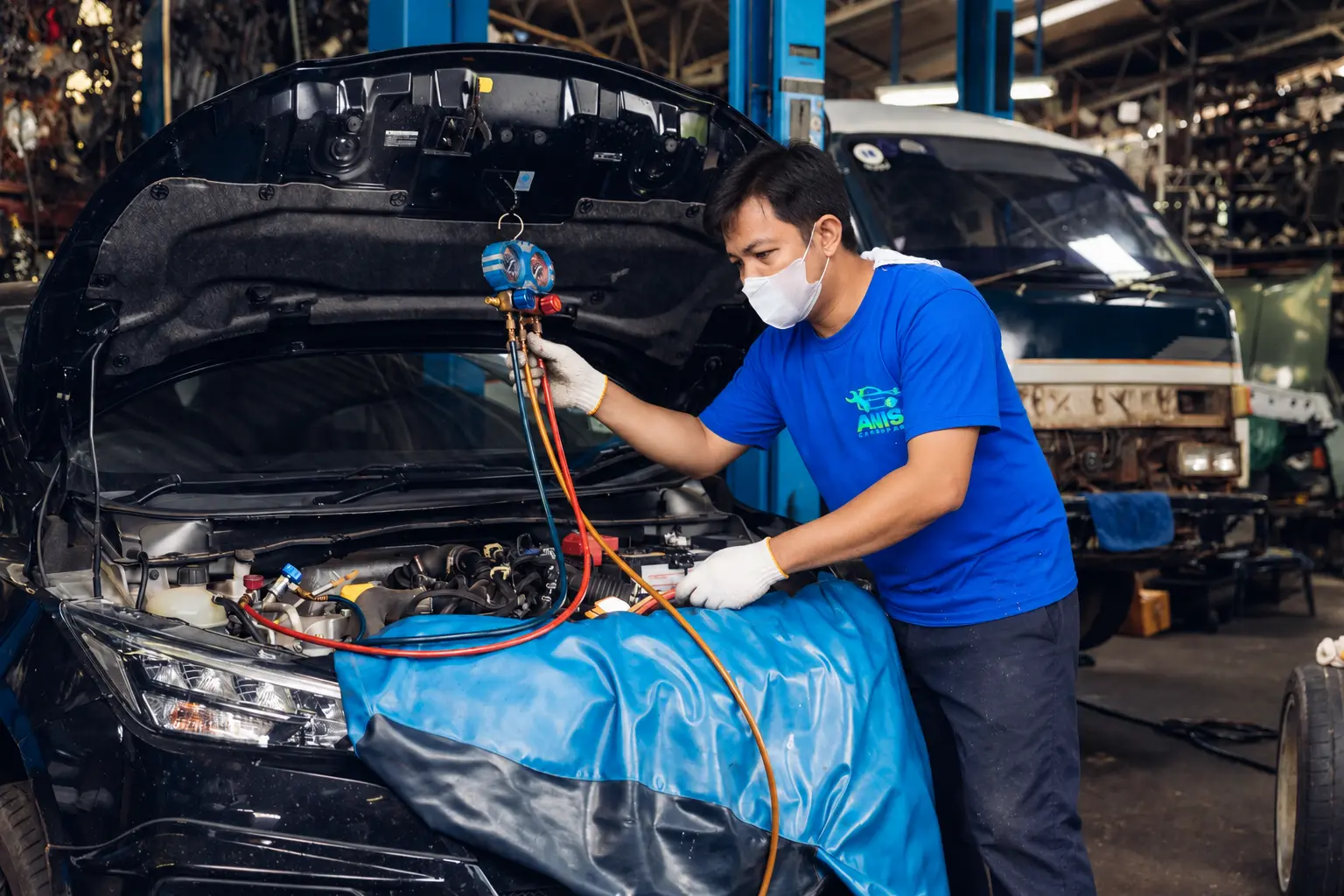 Car Aircon Repair by Anis Car Technician in Manila Philippines