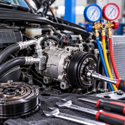 Car Aircon Compressor Repair