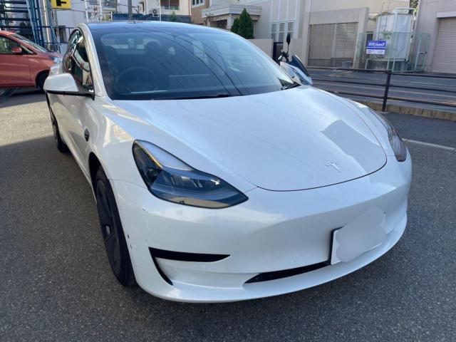 Tesla after repair